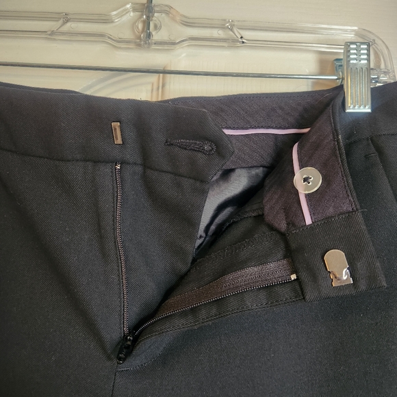 Banana Republic Ryan Curvy Fit Dress Pants, black, size 4 - Picture 4 of 10